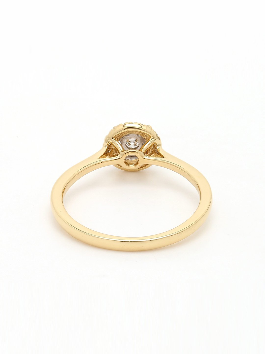 Real Diamond Illussion Cluster Ring - STOMBIL TRADE 