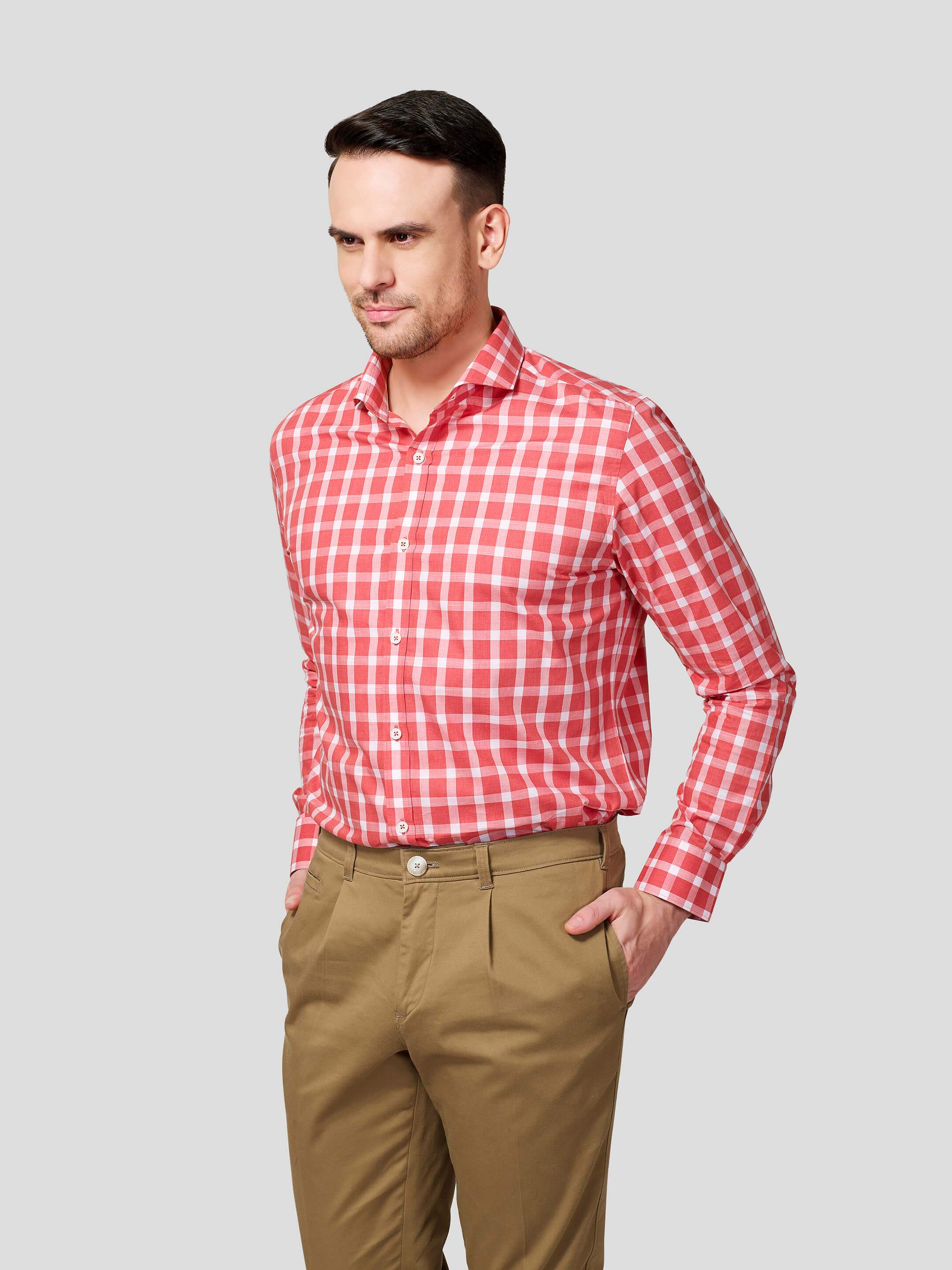 Checks Shirt - Zest Mélange