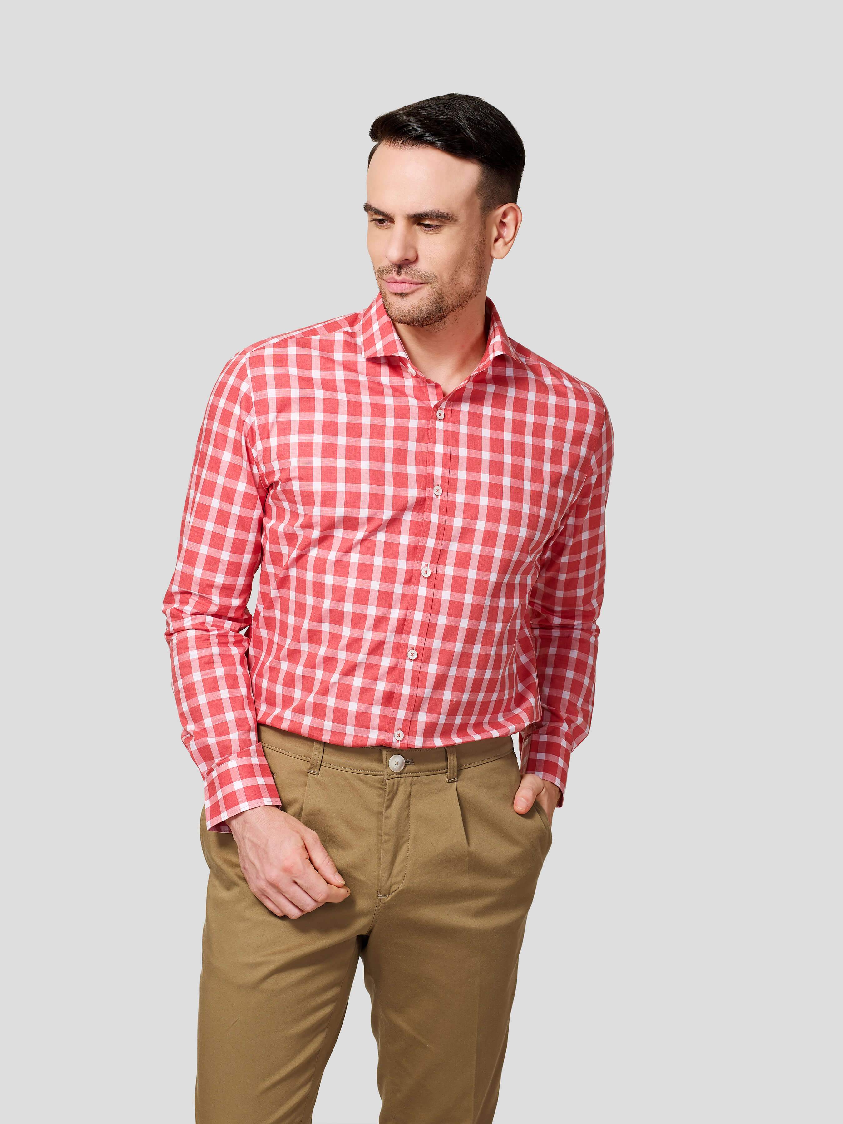 Checks Shirt - Zest Mélange