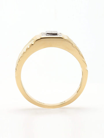 Real Diamond Mens Princess Diamond Ring - STOMBIL TRADE 