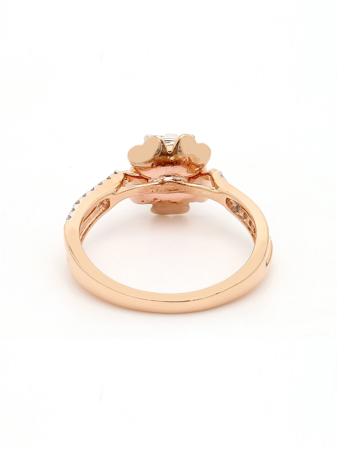 Real Diamond Illussion Cluster Ring - STOMBIL TRADE 