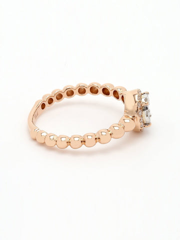 Real Diamond Illussion Cluster Ring - STOMBIL TRADE 