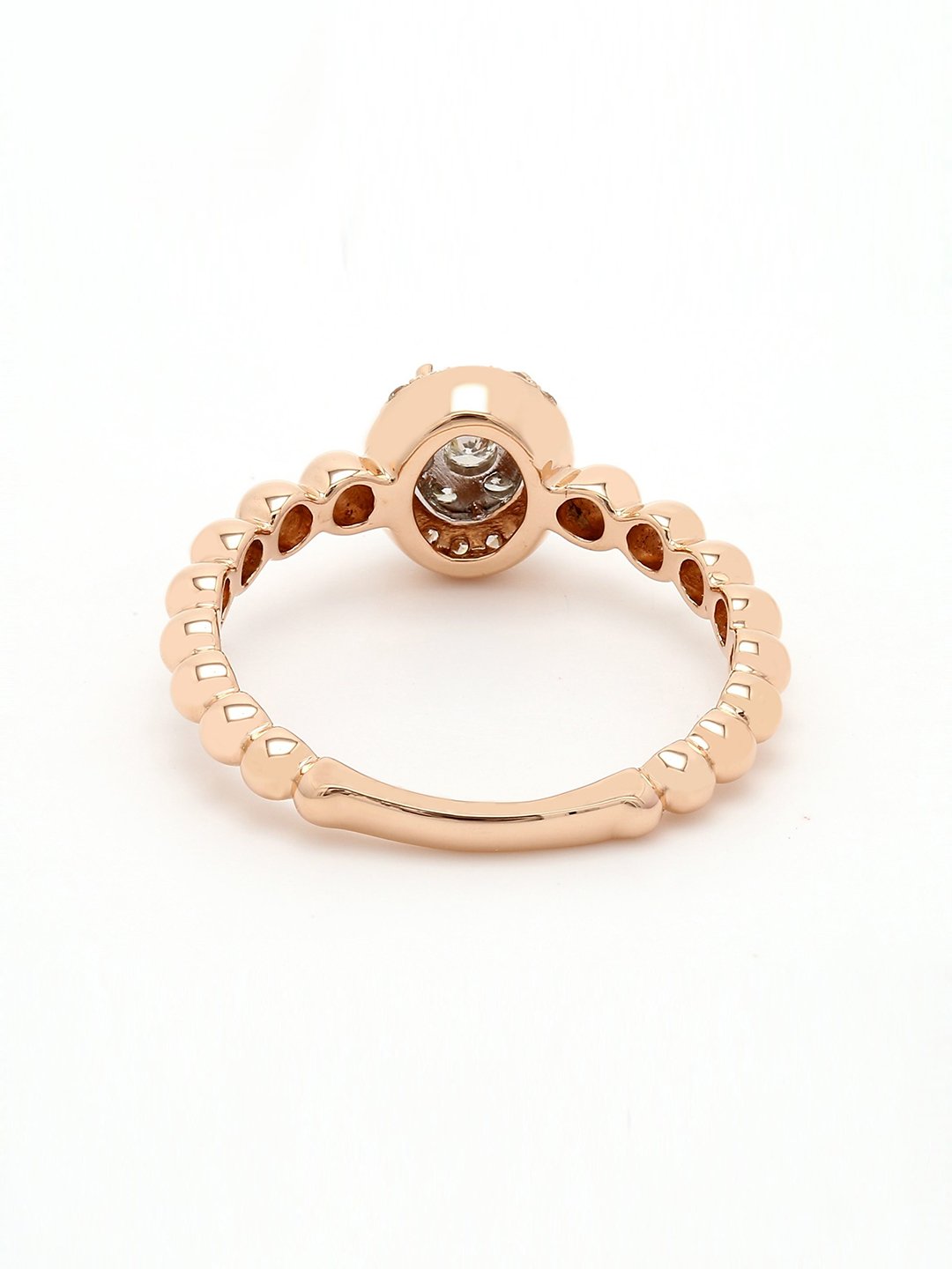 Real Diamond Illussion Cluster Ring - STOMBIL TRADE 