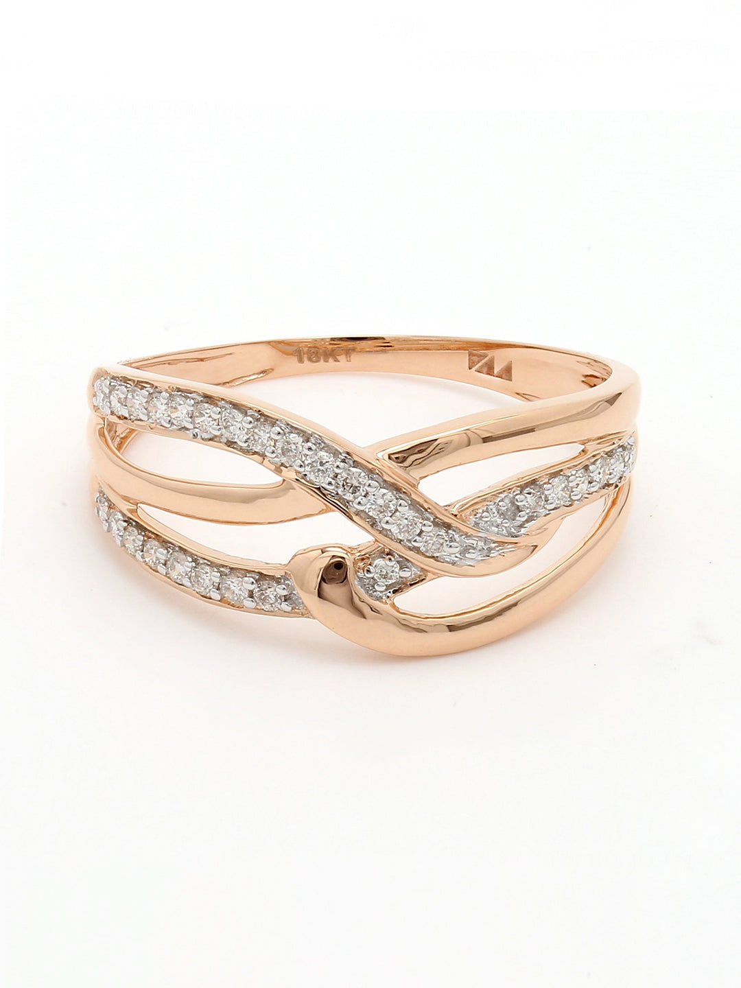 Real Diamond Band Ring - STOMBIL TRADE 