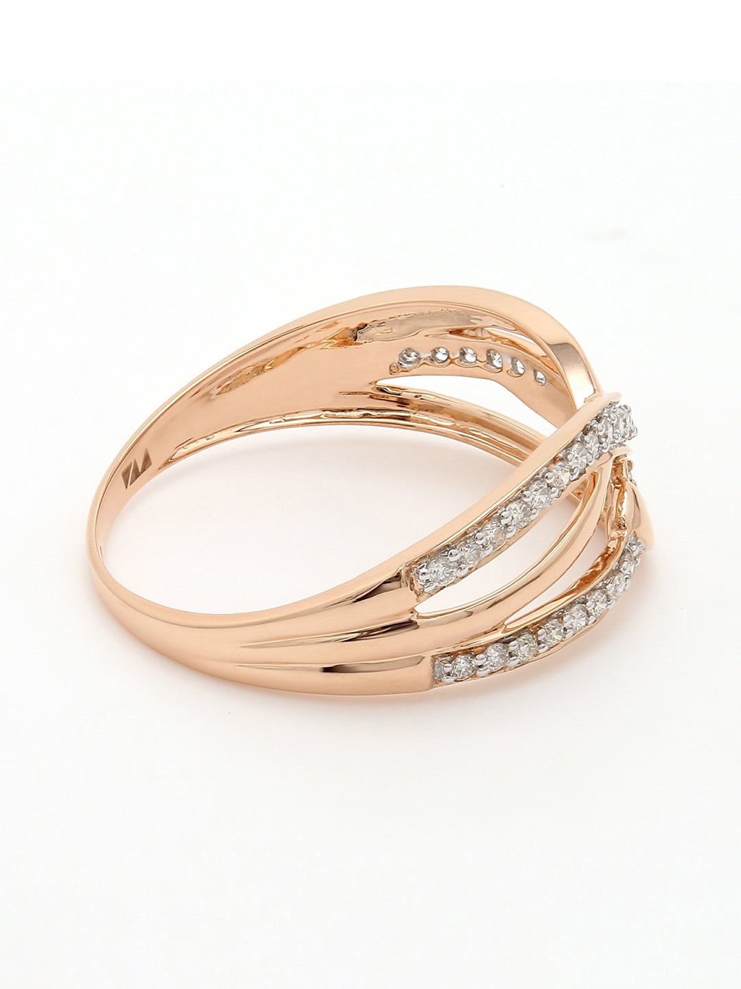 Real Diamond Band Ring - STOMBIL TRADE 