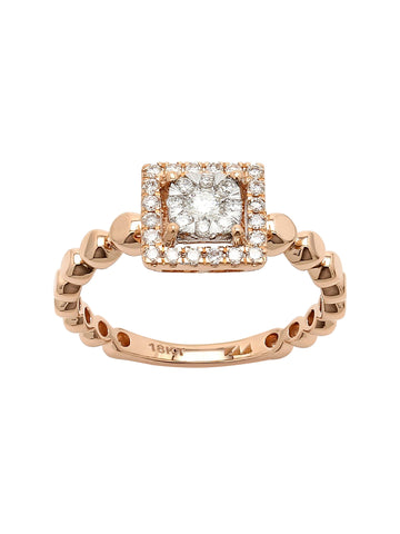 Real Diamond Band Ring - STOMBIL TRADE 