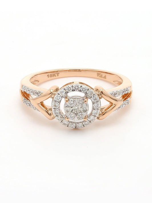 Real Diamond Illussion Cluster Ring - Zest Mélange 