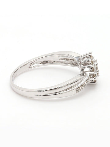 Real Diamond Cluster Ring - STOMBIL TRADE 