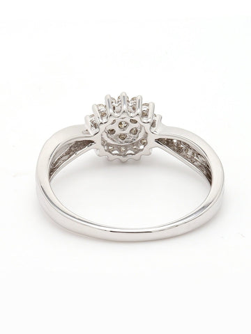 Real Diamond Cluster Ring - STOMBIL TRADE 