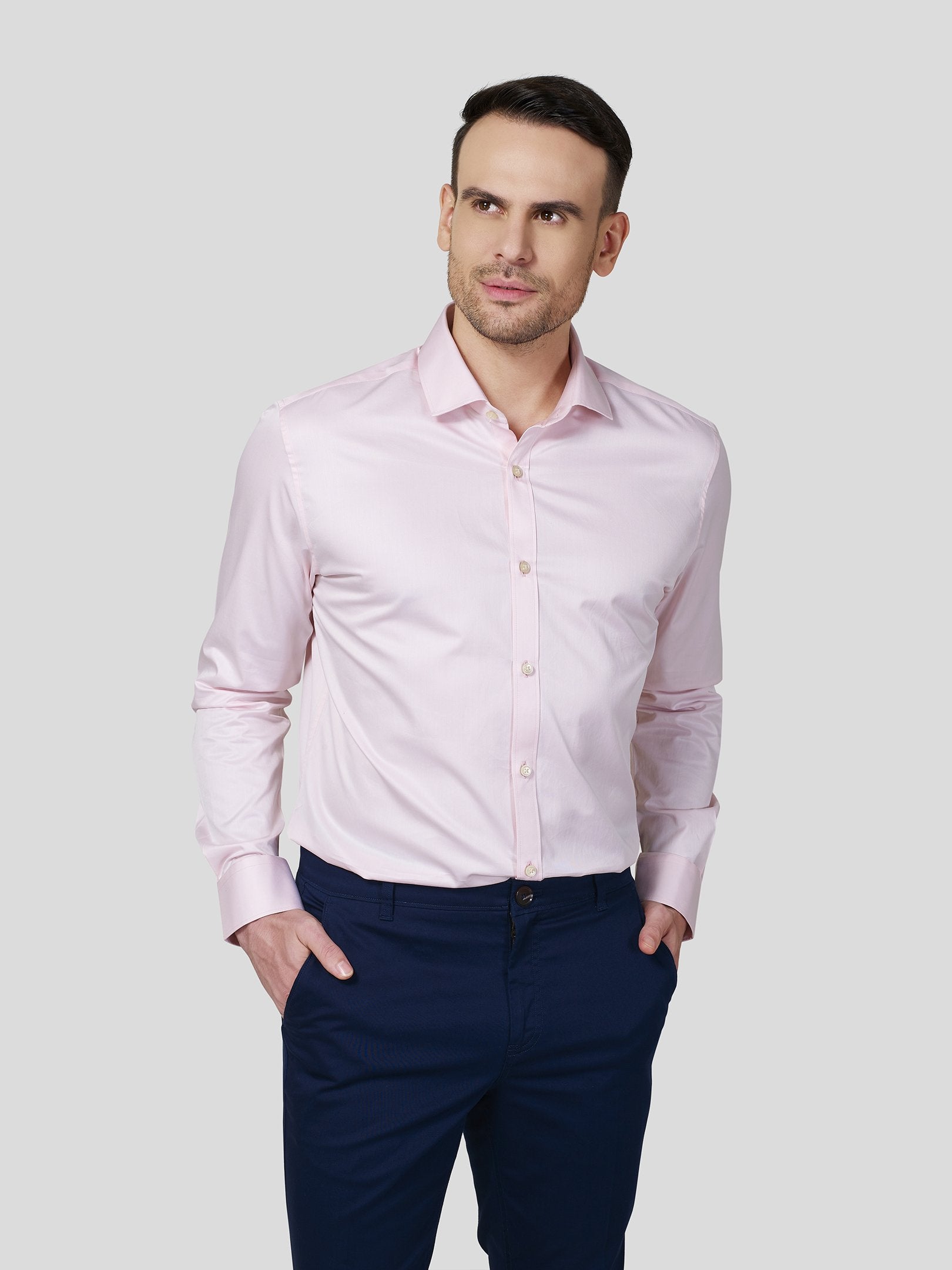 Pink Classic Shirt - STOMBIL TRADE