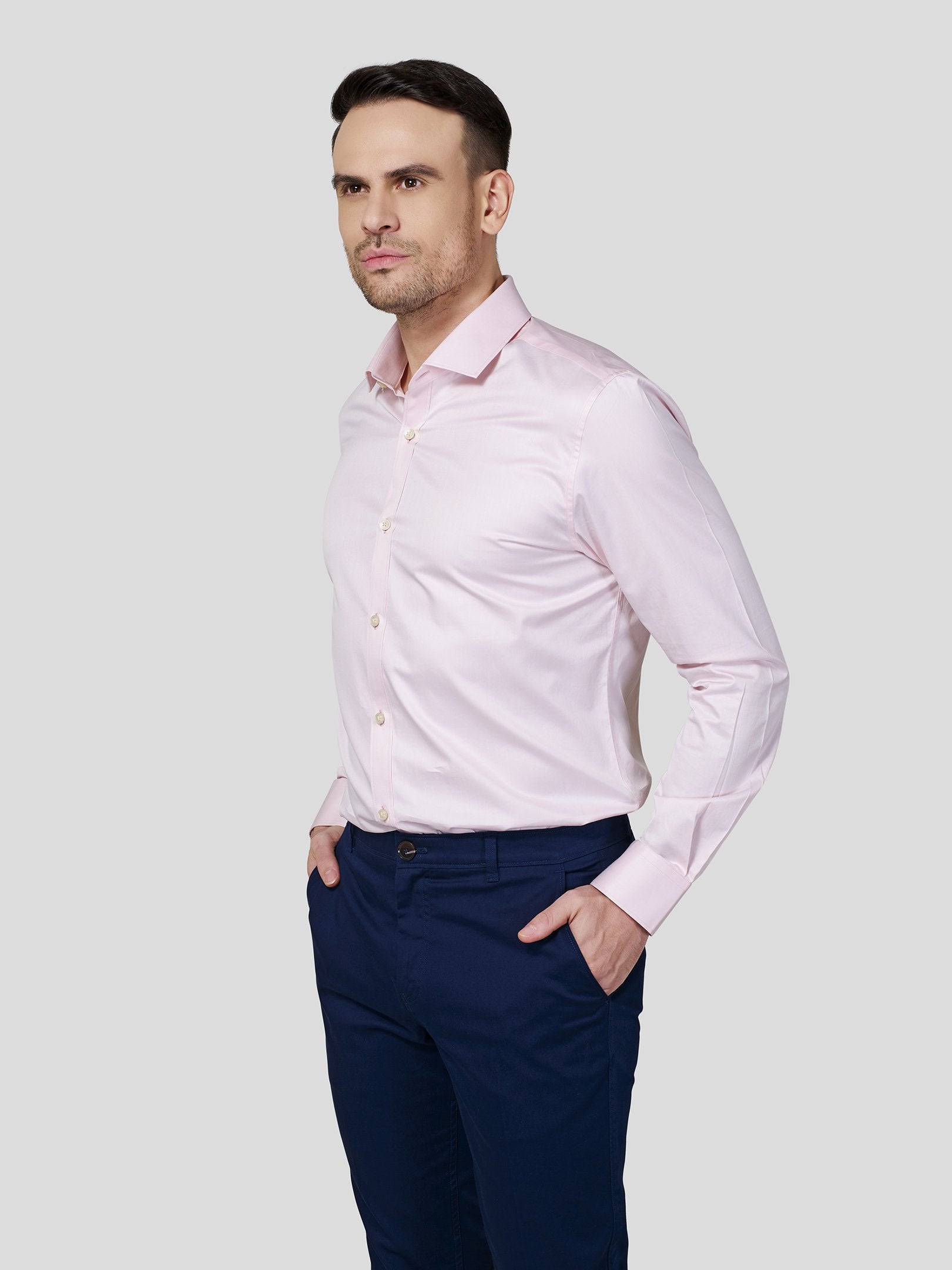 Pink Classic Shirt - STOMBIL TRADE