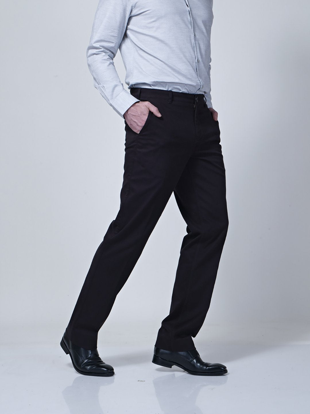 Chinos With Welt Pocket With Top Stitch Detailing - Zest Mélange