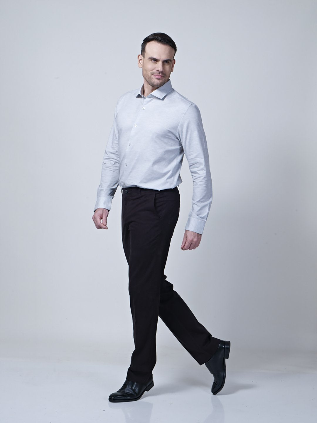 Chinos With Welt Pocket With Top Stitch Detailing - Zest Mélange