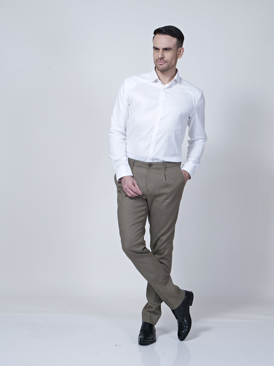 Adjustable Waist Band Detail Chino - STOMBIL TRADE
