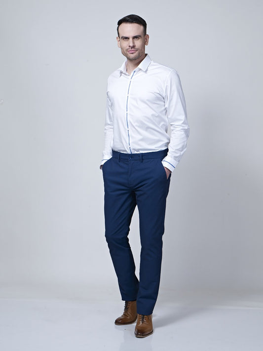 Adjustable Waist Band Detail Chino - STOMBIL TRADE