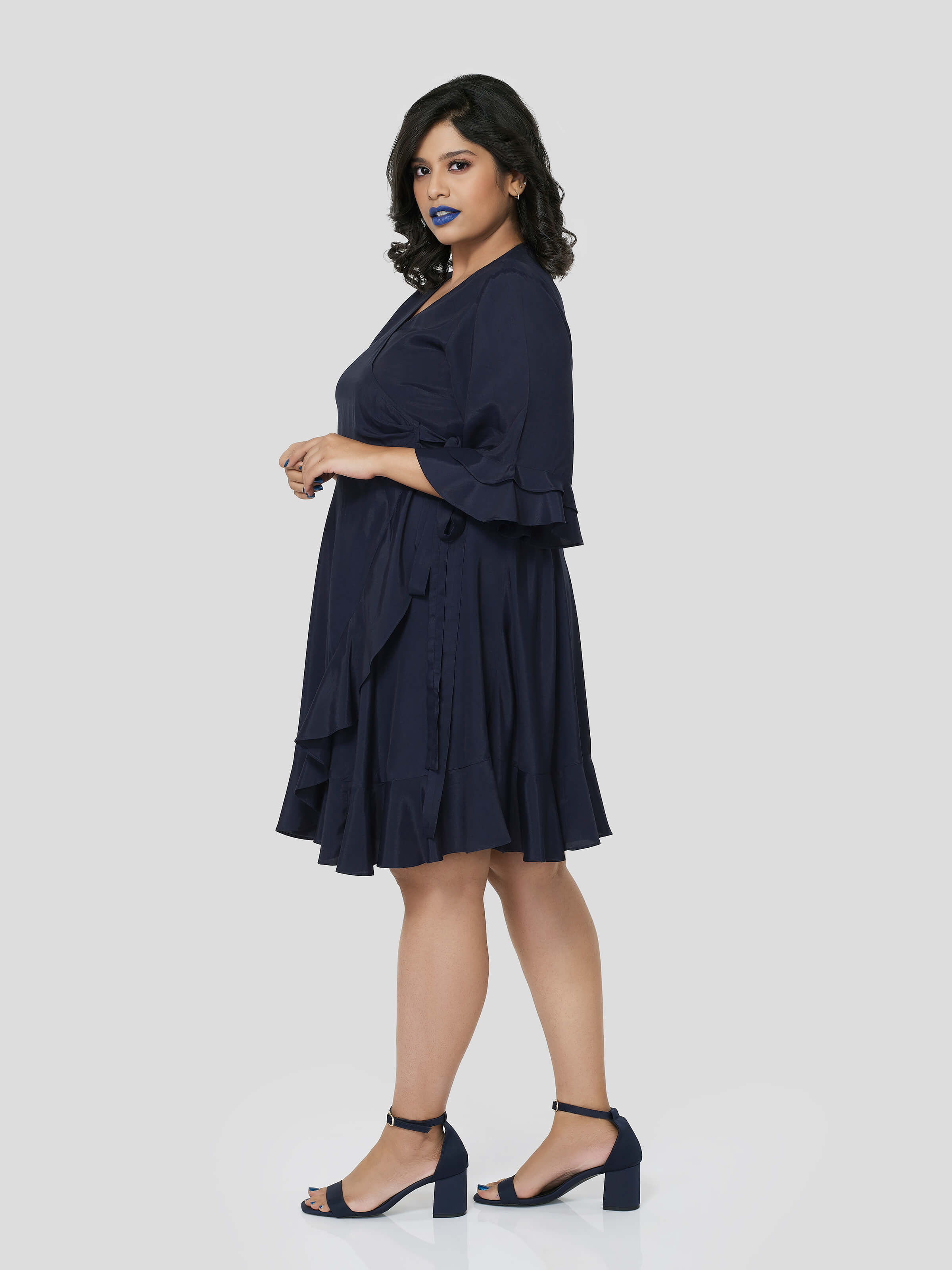 Unique temptation of Wrap Around Dress - STOMBIL TRADE 