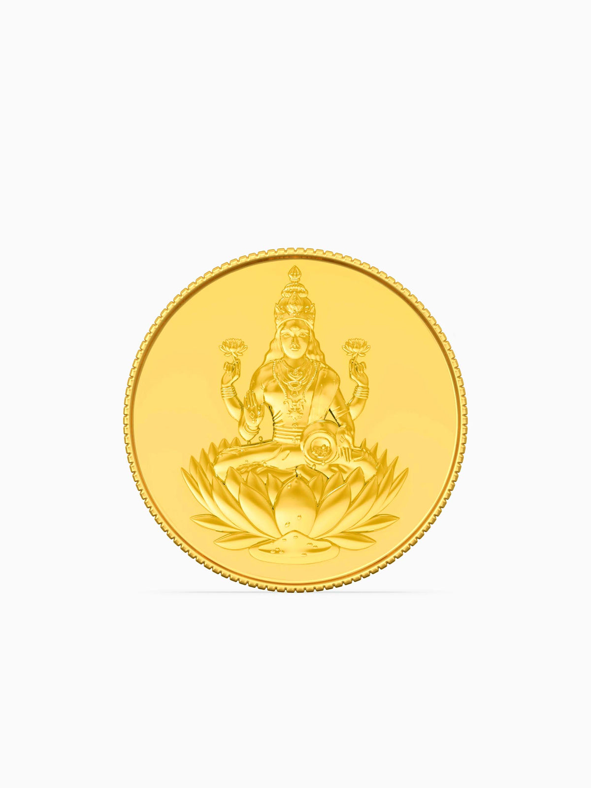 5 Gram 999 Purity Goddess Laxmi Gold Coin - STOMBIL TRADE 