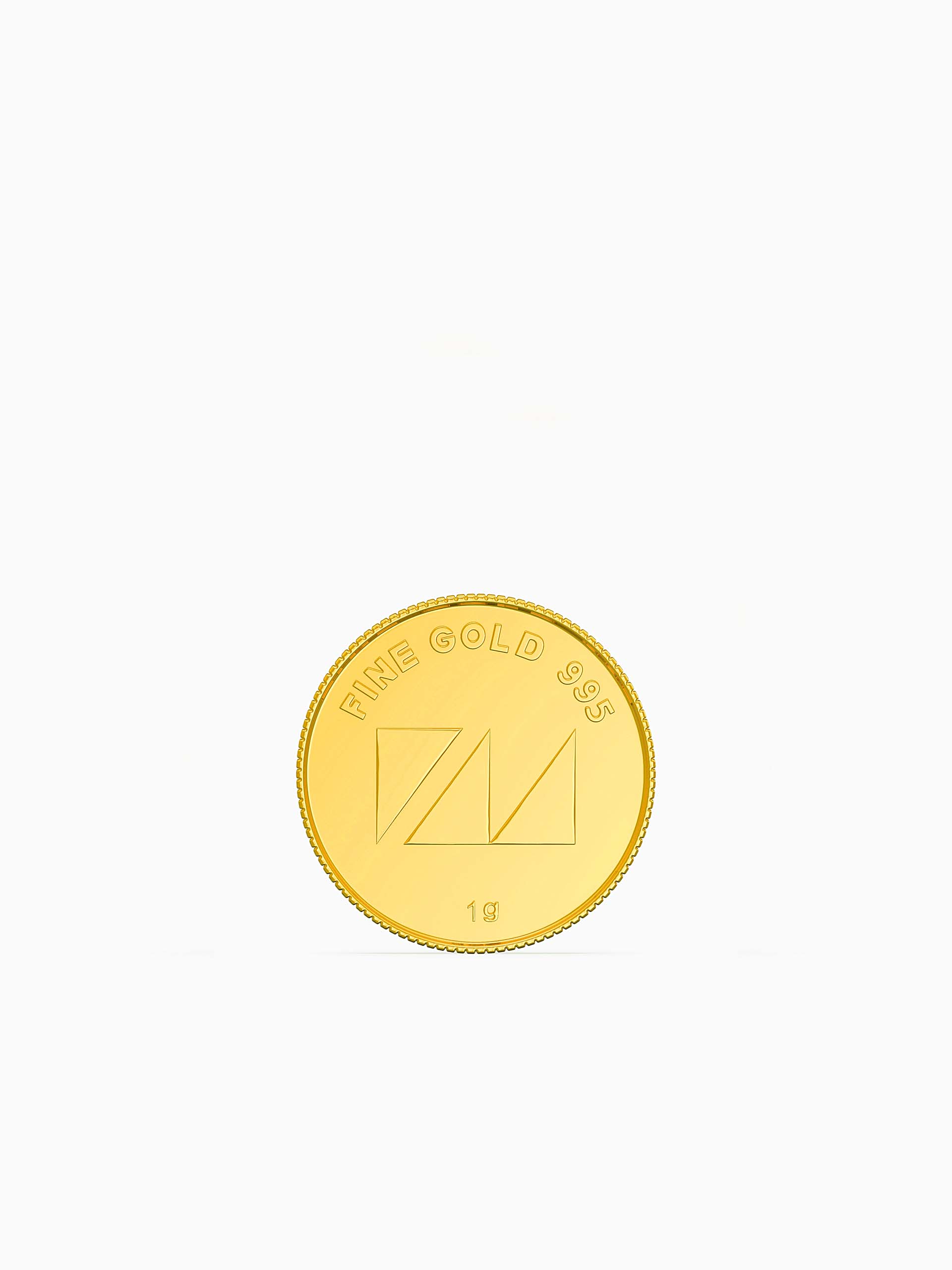 1 Gram 995 Purity Goddess Laxmi Gold Coin - STOMBIL TRADE 