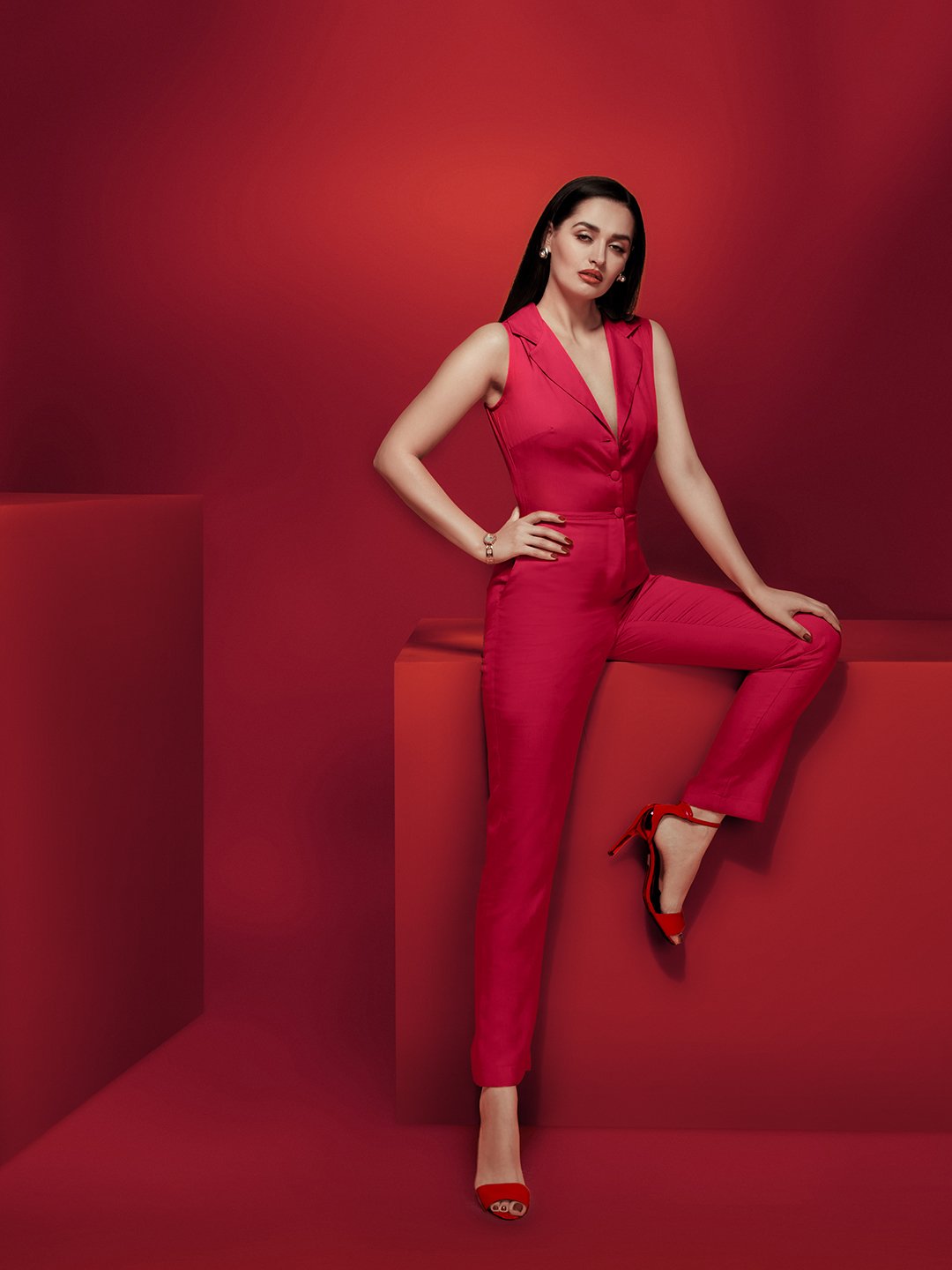 Vividia Blazer Look Jumpsuit - STOMBIL TRADE 