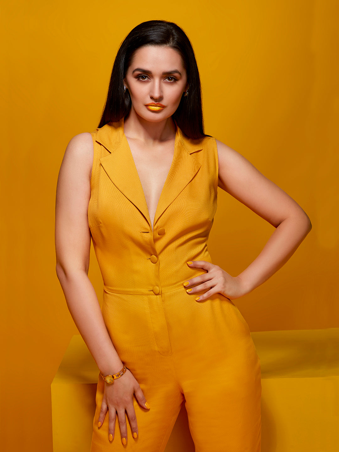 Vividia Blazer Look Jumpsuit - STOMBIL TRADE 
