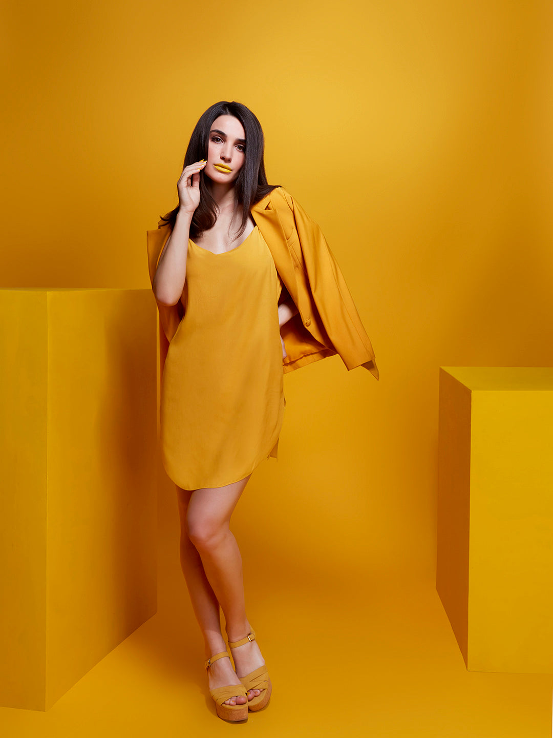 Winsome Spaghetti Dress - STOMBIL TRADE 
