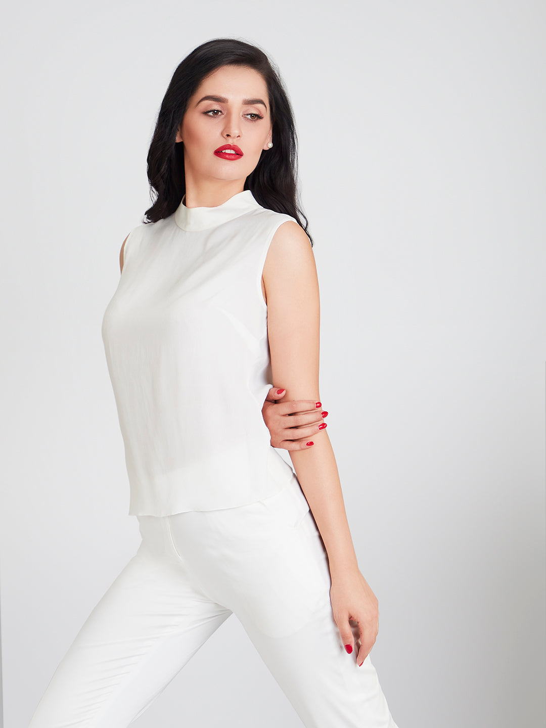 Sagacious Polo Neck Top - STOMBIL TRADE 