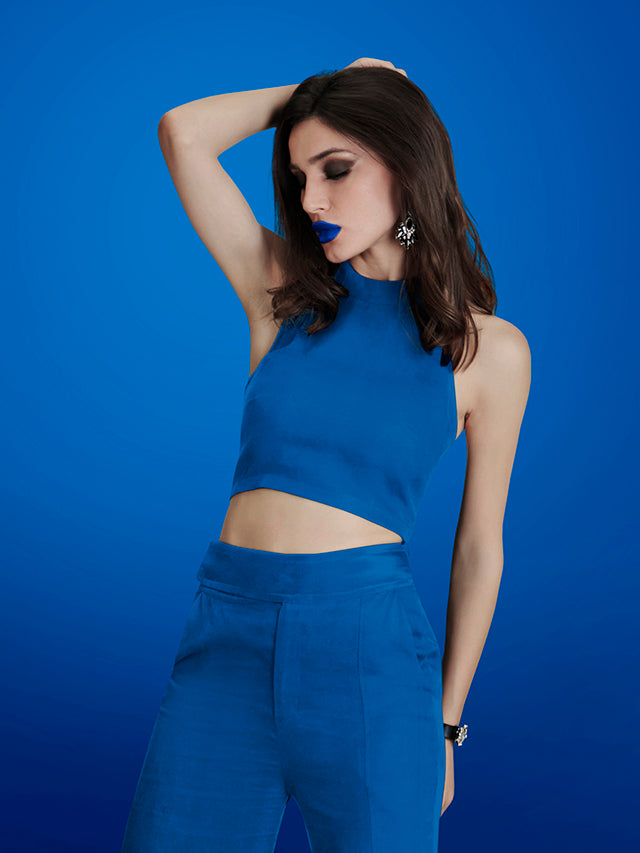 Bodacious Crop Top - Zest Mélange 