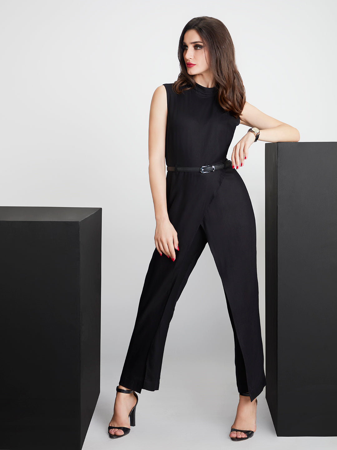 Virtuous Wrap Around Jumpsuit - STOMBIL TRADE 