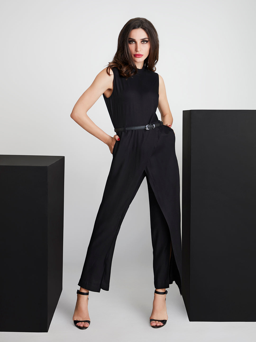Virtuous Wrap Around Jumpsuit - STOMBIL TRADE 