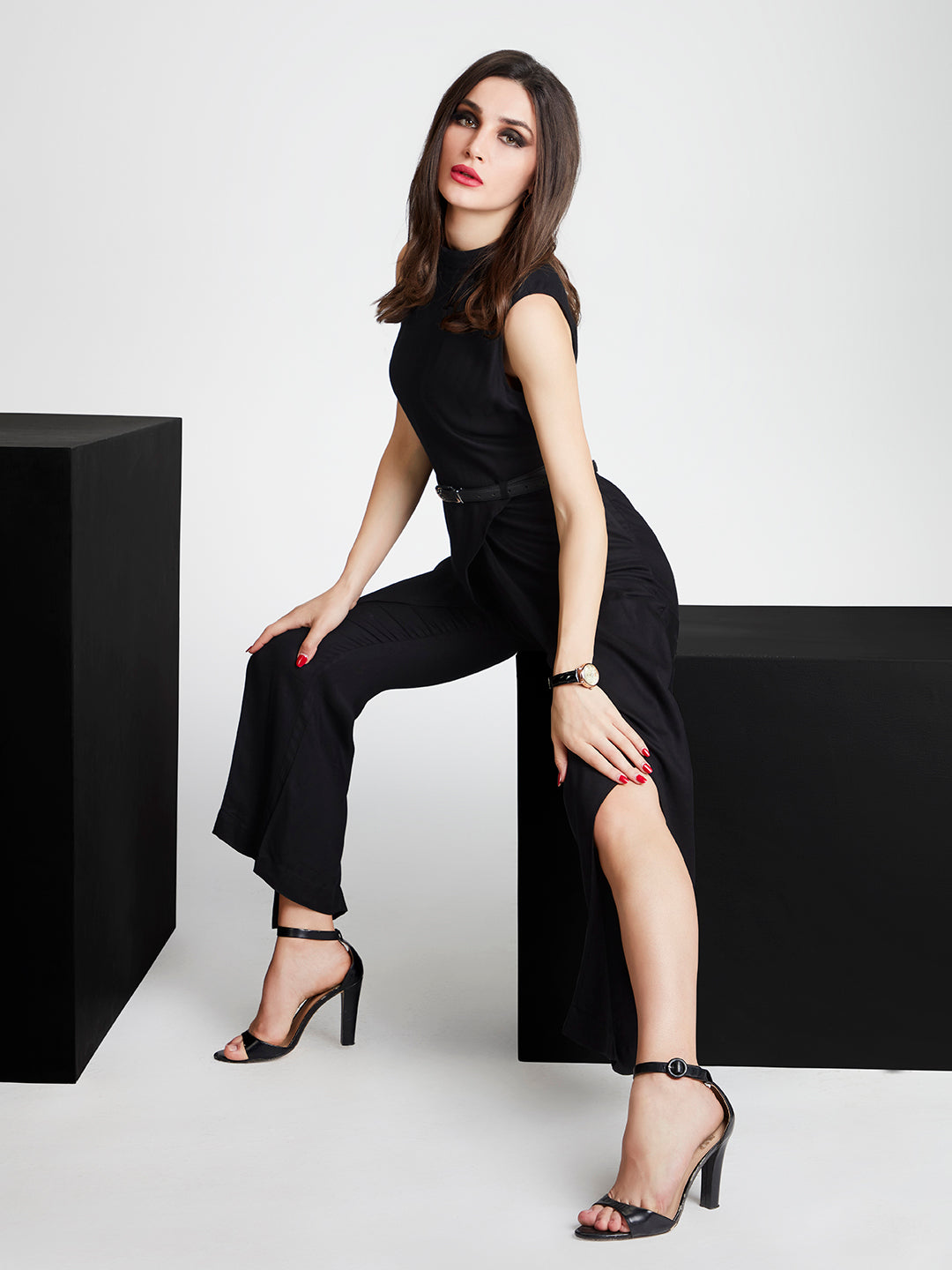 Virtuous Wrap Around Jumpsuit - STOMBIL TRADE 